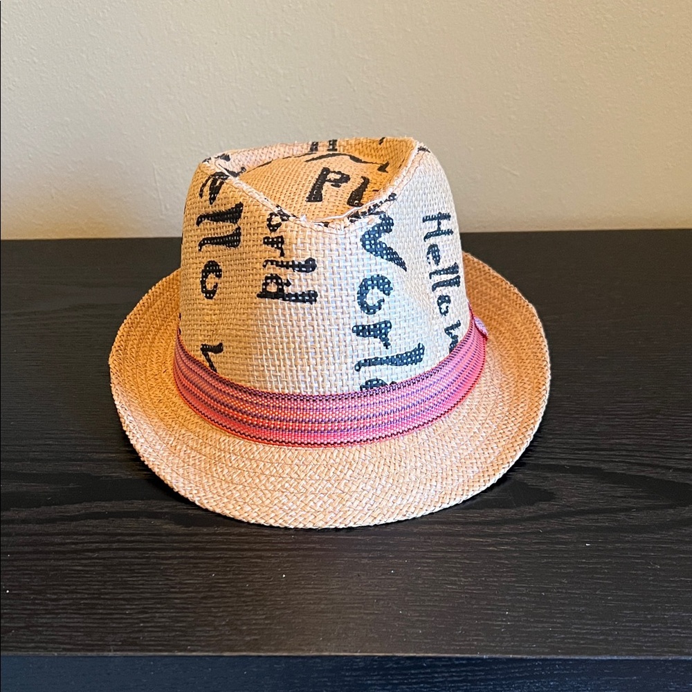 Stylish Fedora Hat with Pink Band